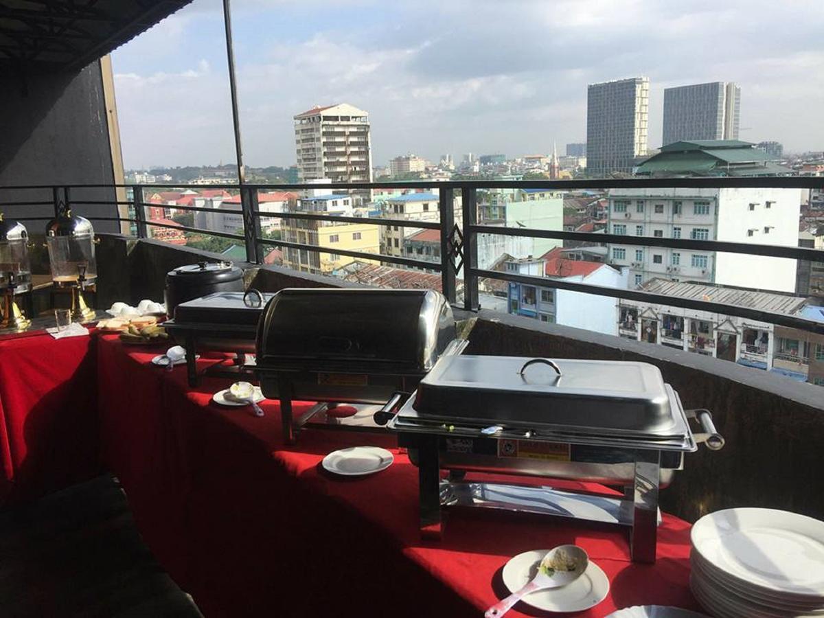 Lanmadaw Plaza Hotel China Town Yangon Eksteriør bilde